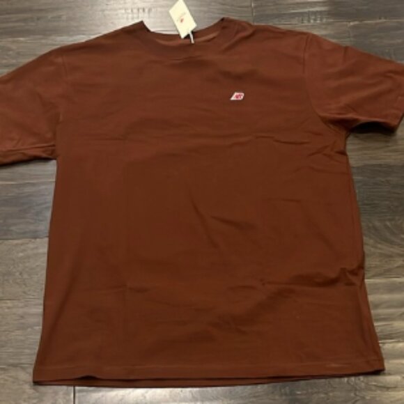 New Balance Made In USA Core T Shirt new Mens Size XLT Rich Oak - Picture 1 of 8